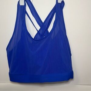 Fabletics- Faye High Impact Sports Bra - Lapis - 3x